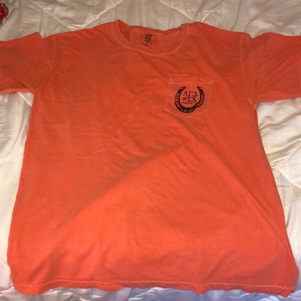 alpha gamma delta and sigma chi derby days t-shirt